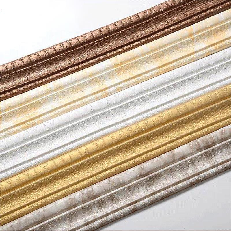 Papel tapiz 3d de color sólido borde cintura zócalo pelar y pegar mármol autoadhesivo impermeable pvc/vinilo calcomanía de pared moderna para habitación de varios tamaños 2025 - $12.49 –P9