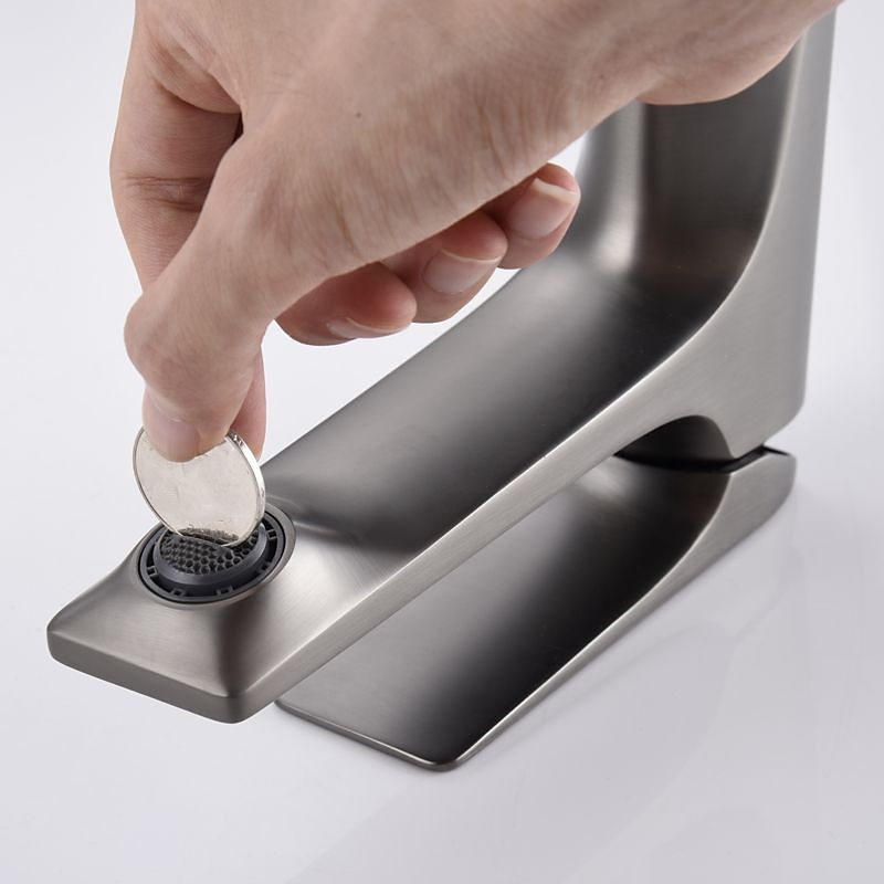 miscelatore lavabo bagno - classico nichel spazzolato / elettrodeposto / finiture verniciate rubinetti monocomando monocomando vasca da bagno centroset del 2025 a $110.85 –P8