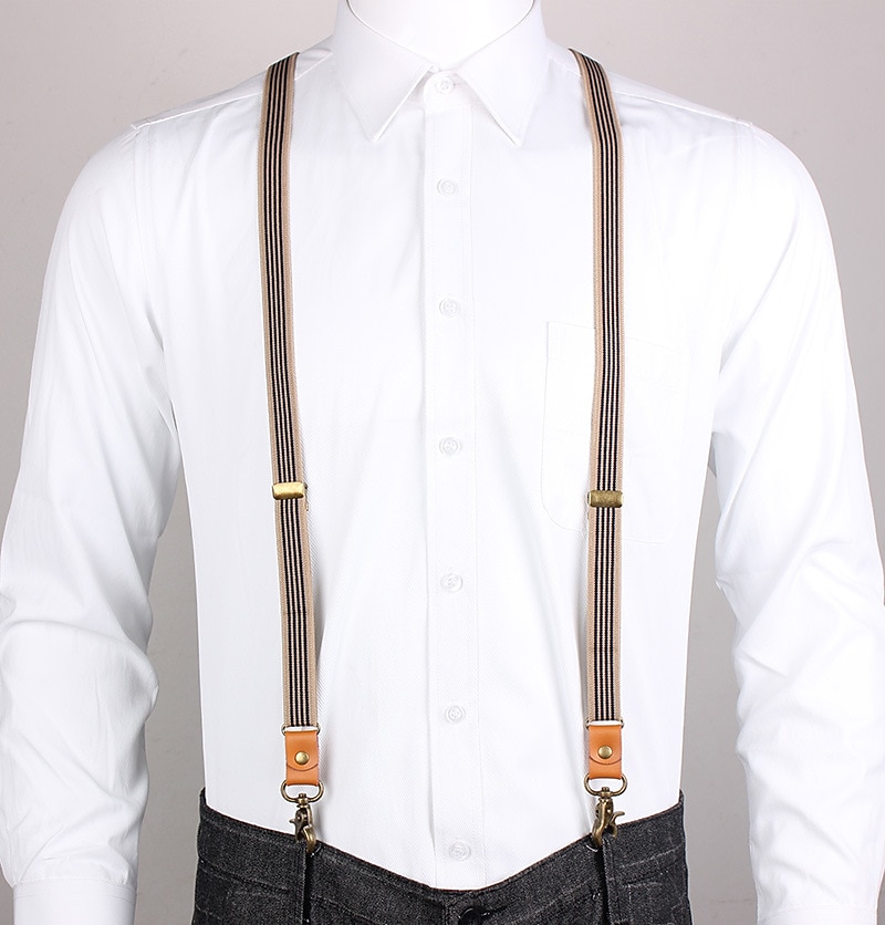 Années Folles Années 1920 Rétro Vintage Bretelles Gatsby le Magnifique Gangster Déguisement Homme Mascarade Fête / Soirée Enterrement de Vie de Jeune Fille Adultes Plus d'accessoires Bretelles de 2026 ? $19.99 –P8