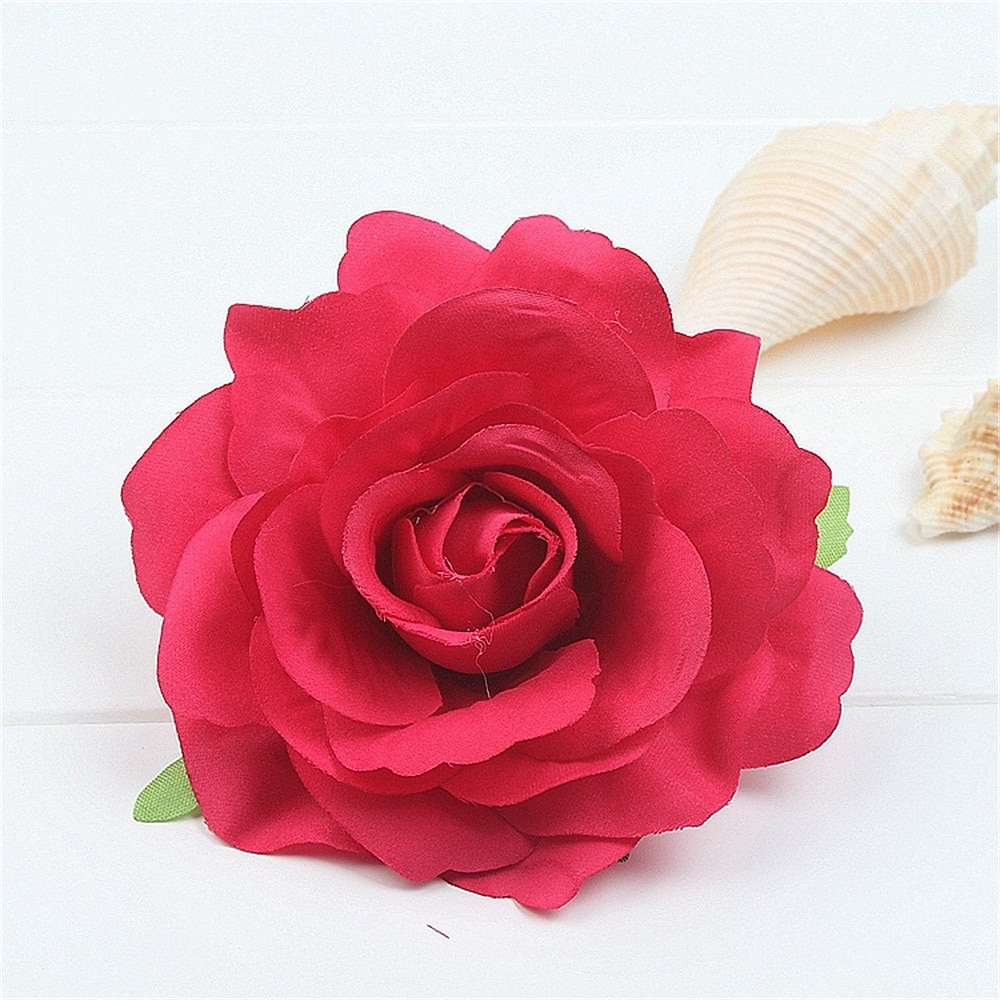 flocage tissu rose pinces à cheveux tissu cheveux accessoires riche rose pinces à cheveux mariage mode fleur pinces à cheveux bord clips de 2025 ? $6.99 –P18