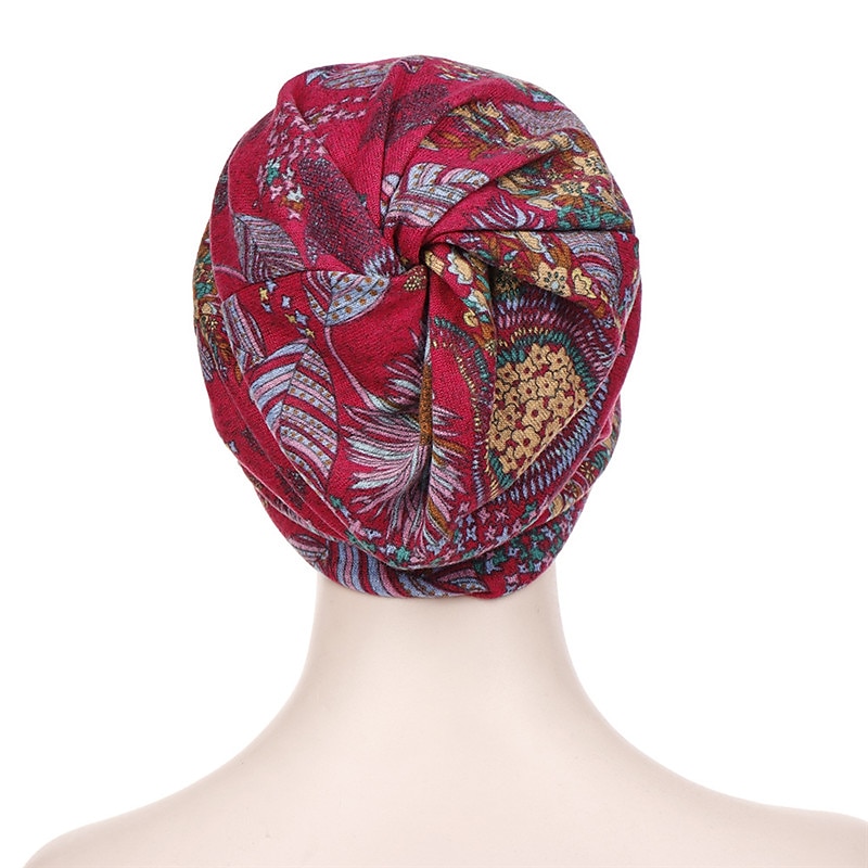 dámský potisk čepice čepice dámské podzimní zima bavlněné baseballové čepice culík vintage teplý turban čepice kšiltovky čepice 2025 - $15.99 –P5