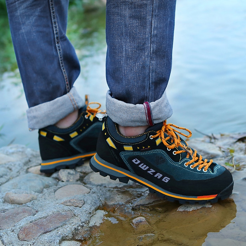 Men's Waterproof Hiking Shoes - Durable Outdoor Trekking Sneakers with Non-Slip Sole 2025 - $79.99 –P8