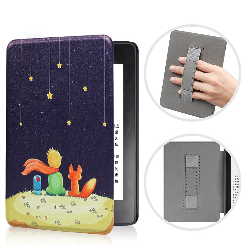 Tablet Case Cover For  Kindle Paperwhite 6.8'' 11th 2021 Handle Smart  Auto Wake / Sleep Full Body Protective Graphic Plastic PU Leather 2024 - US  $16.89