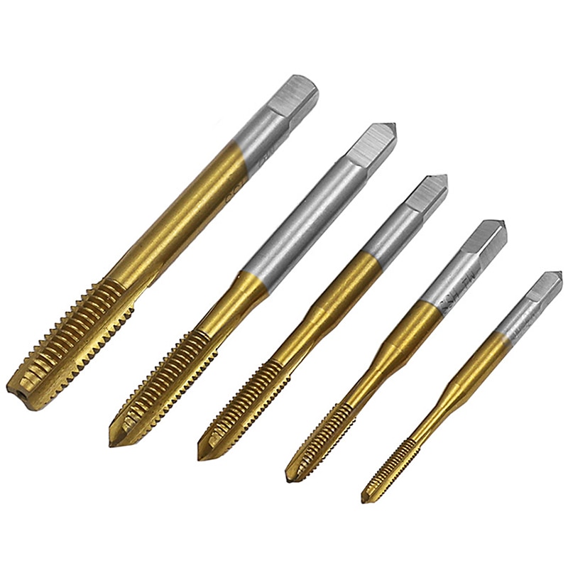 Straight Groove Tap M3-M8 High Speed Steel Tapping Internal Thread Hole Opener For Titanium-plated Screw Point Machine 2025 - $18.99 –P7