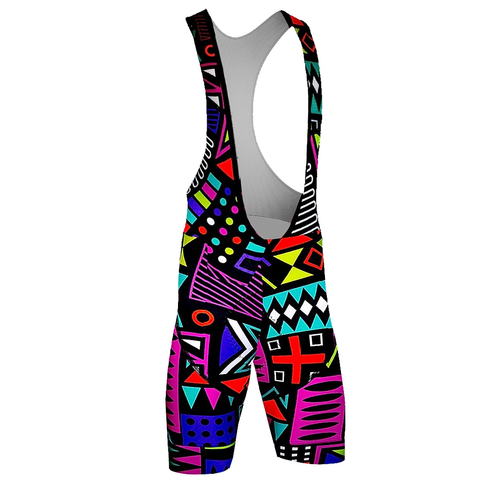 رجالي هندسي شورت ركوب الدراجات شورات الدراجة دراجة هوائية مريلة السراويل قيعان دراجة جبلية دراجة الطريق رياضات 3D وسادة ركوب الدراجات سريع جاف رطوبة فتل أرجواني سباندكس ملابس ملابس ركوب الدراجات 2026 - $28.99 –P2