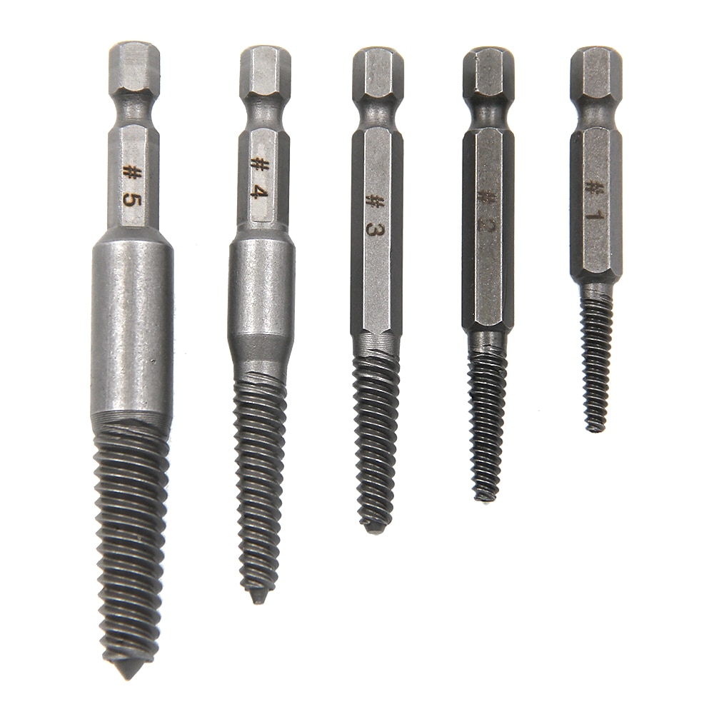 6pc Broken Wire Extractor Screw Extractor Hexagonal Handle Extractor Tool Broken Head Screw To Take Out Broken Wire 2025 - $12.99 –P11