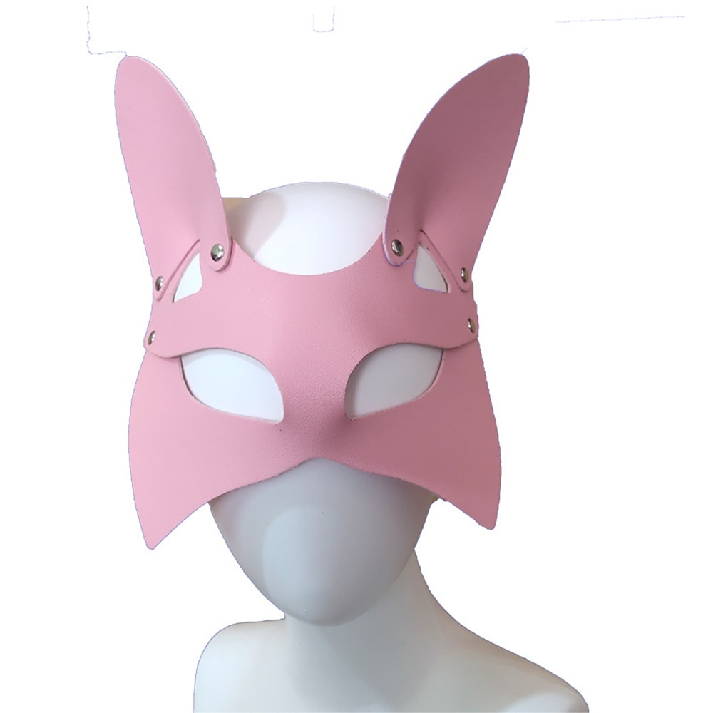 kůže sm kočka liška se zavázanýma očima flirtování cosplay prom cosplay maska sexuální hračky 2025 - $13.99 –P4