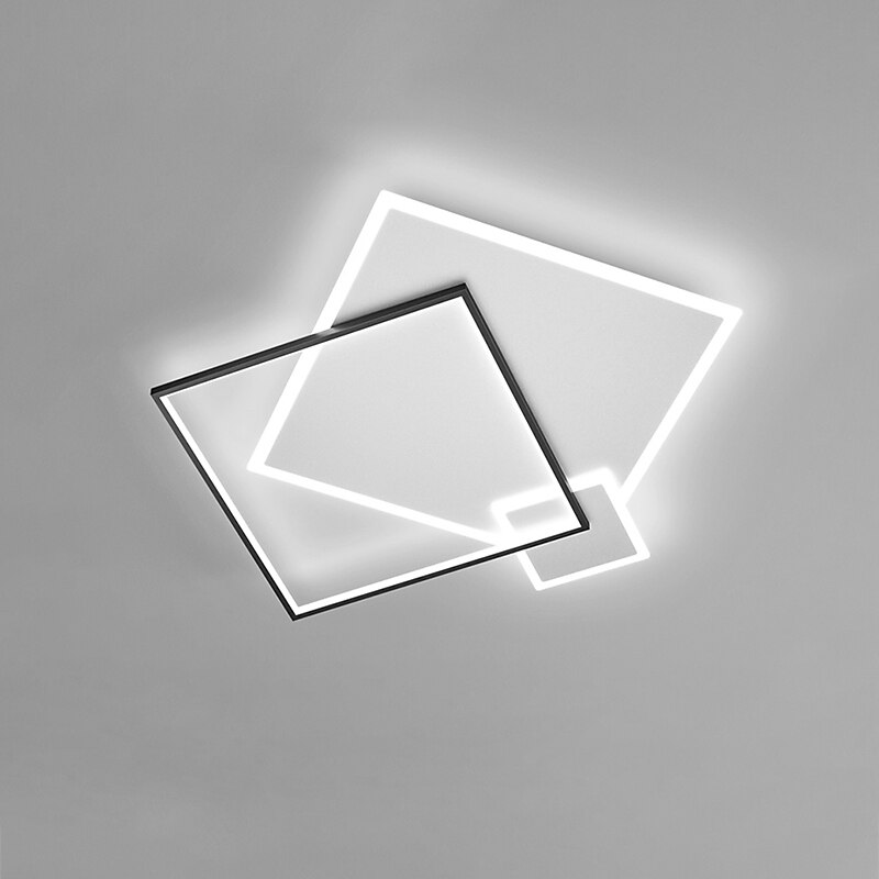 50cm ściemniane geometryczne kształty lampy sufitowe aluminium stylowe malowane wykończenia współczesny nowoczesny 220-240v 2025 - $253.79 –P10