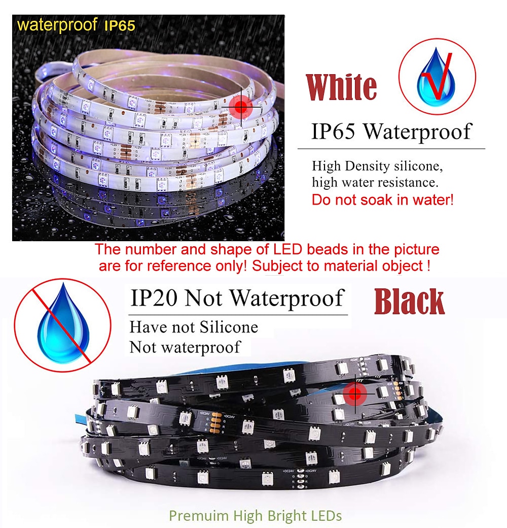 USB Led Strip Lights RGB Color Light Bar 14-95 inch TV Backlight Tit Including 24 Key IR 17 Key RF Controller PC Display Bedroom Game room Home Theater Atmosphere Light DC5V 2025 - $5.49 –P5
