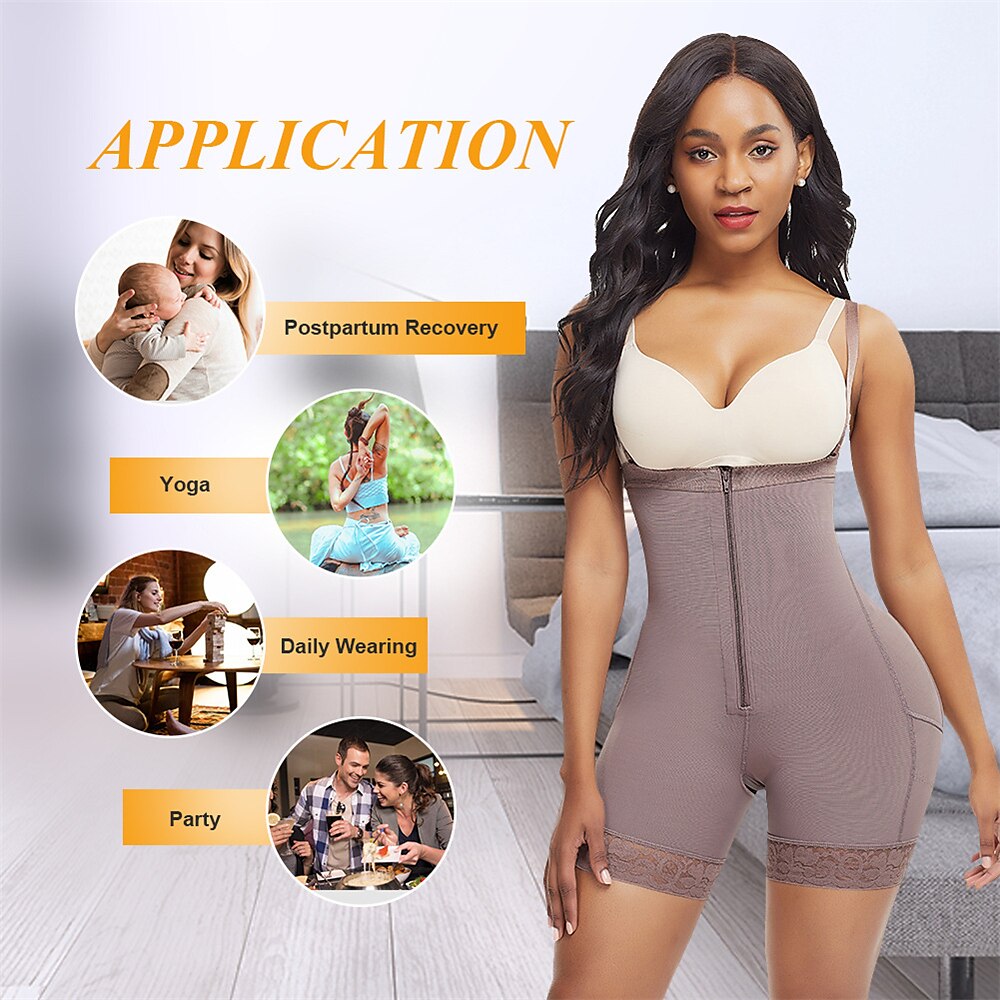 Shapewear for Women Seamless Firm Triple Control Faja Plus Size Thigh Slimmer Tummy Control Body Shaper 2025 - $40.99 –P4