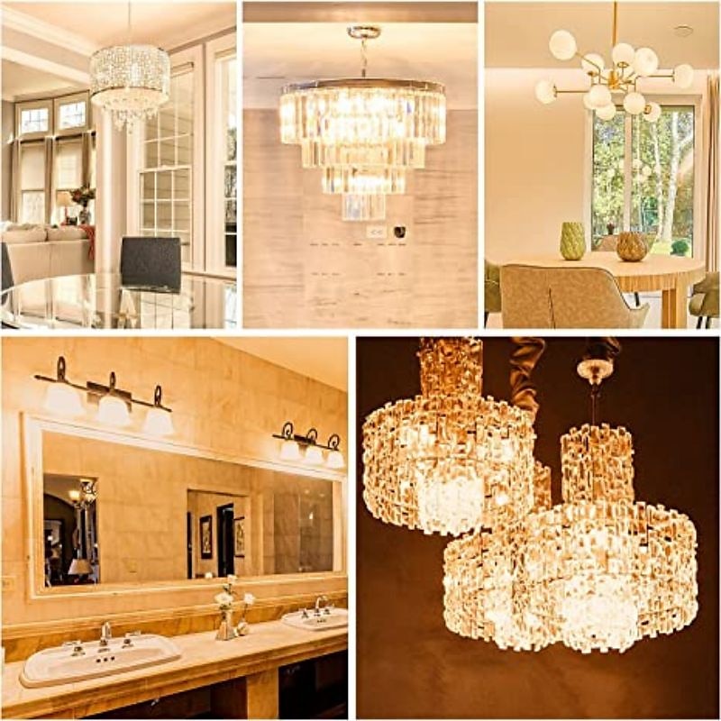 6pcs LED Light Bulb G9 Bi Pin Lamp 4W AC220V 52 LED SMD2835 Spotlight Chandelier Ceiling Light 40W Halogen Equivalent Warm Cold White AC110-240V Non-dimmable 2025 - $18.99 –P9
