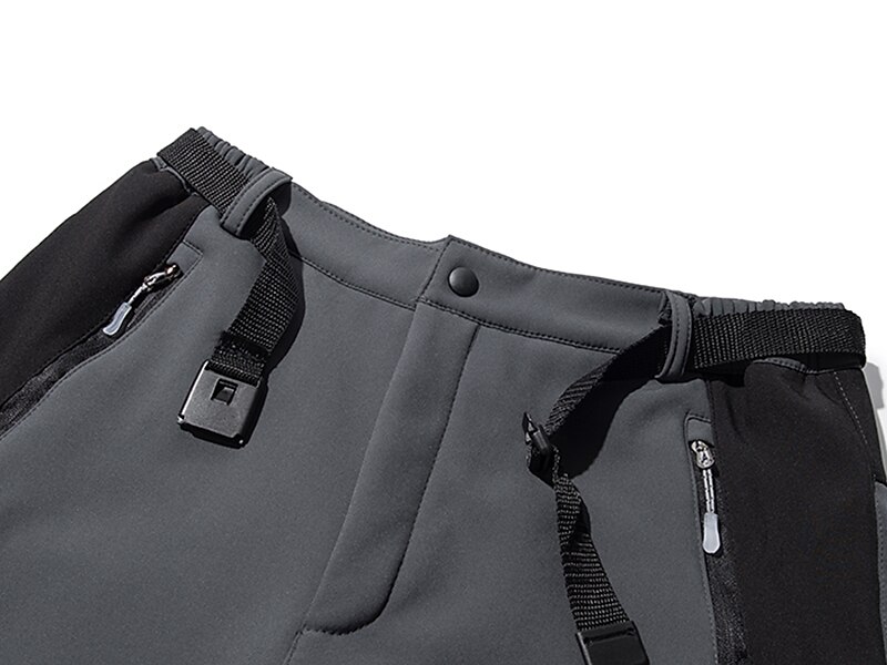 Hombre Pantalones para senderismo Pantalones con forro polar Pantalones de protección Invierno Al aire libre Mantiene abrigado Resistente al Viento Transpirable Resistente al Agua Pantalones / Vellón 2025 - $30.99 –P1