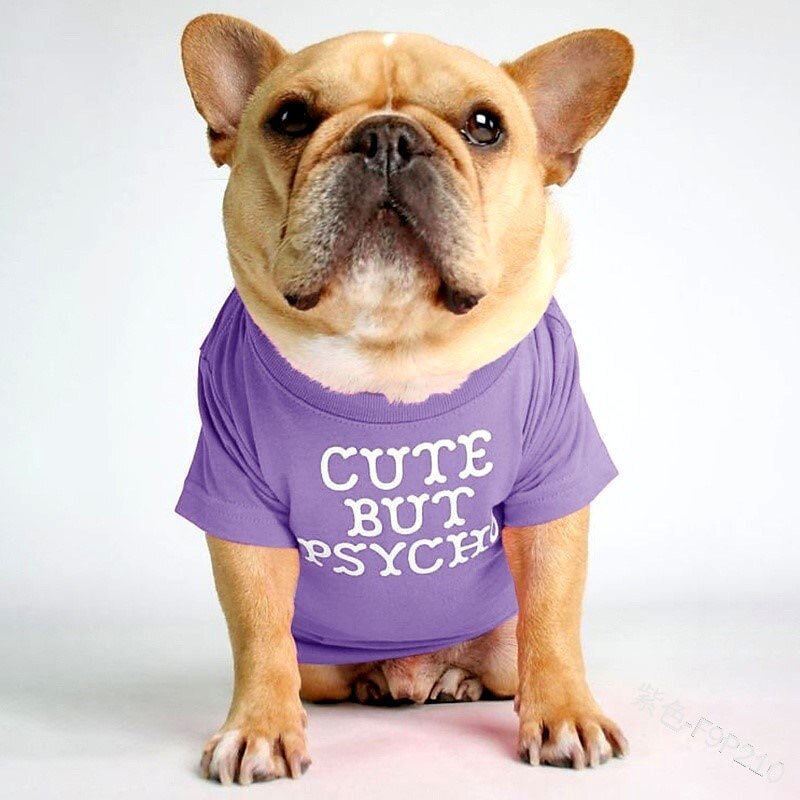 Psy Koty T-shirt Moda Śłodkie Oddychający Miękka Zmywalny Wygodny Na zewnątrz Codzienne Ubranka dla psów for Bichon frise Szpic miniaturowy szczeniaków i młodych kotów Motyl Small 2025 - $15.49 –P13