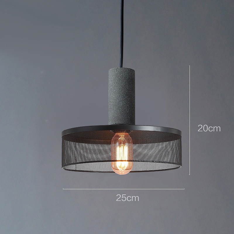 6 cm pendel enkelt design øy design pendel metall malt finish vintage nordisk stil 85-265v 2025 - $127.99 –P4