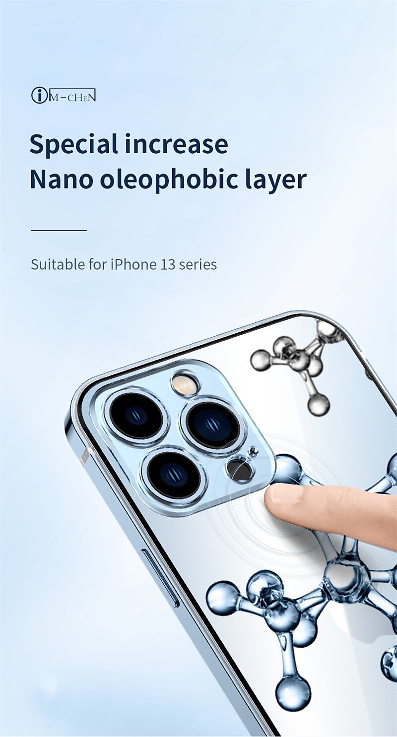 2025年 iPhone 16、iPhone 15 Pro Max Plus、iPhone 14、13、12 Pro Max Mini Magsafeサポートワイヤレス充電衝撃吸収メタル  コレクション – $32.99 –P12