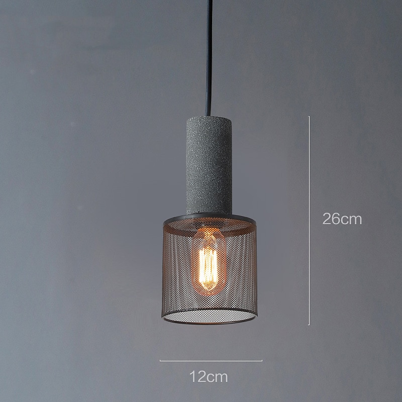 6 cm pendel enkelt design øy design pendel metall malt finish vintage nordisk stil 85-265v 2025 - $127.99 –P6