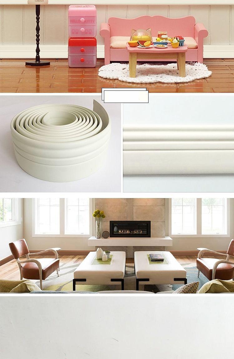 Solid Color 3D Foam Panel Tape Strip Wallpaper Border Waistline Peel and Stick Self Adhesive PVC/Vinyl Modern Waterproof Wall Decal for Room Multiple Size 2025 - $15.49 –P5