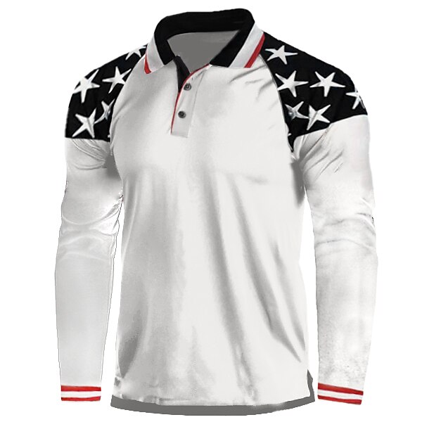 Men's T shirt Henley Shirt Long Sleeve Shirt Top Outdoor Breathable Quick Dry Lightweight Soft Polyester Black Grey Black White Fishing Climbing Camping / Hiking / Caving 2025 - $15.99 –P2