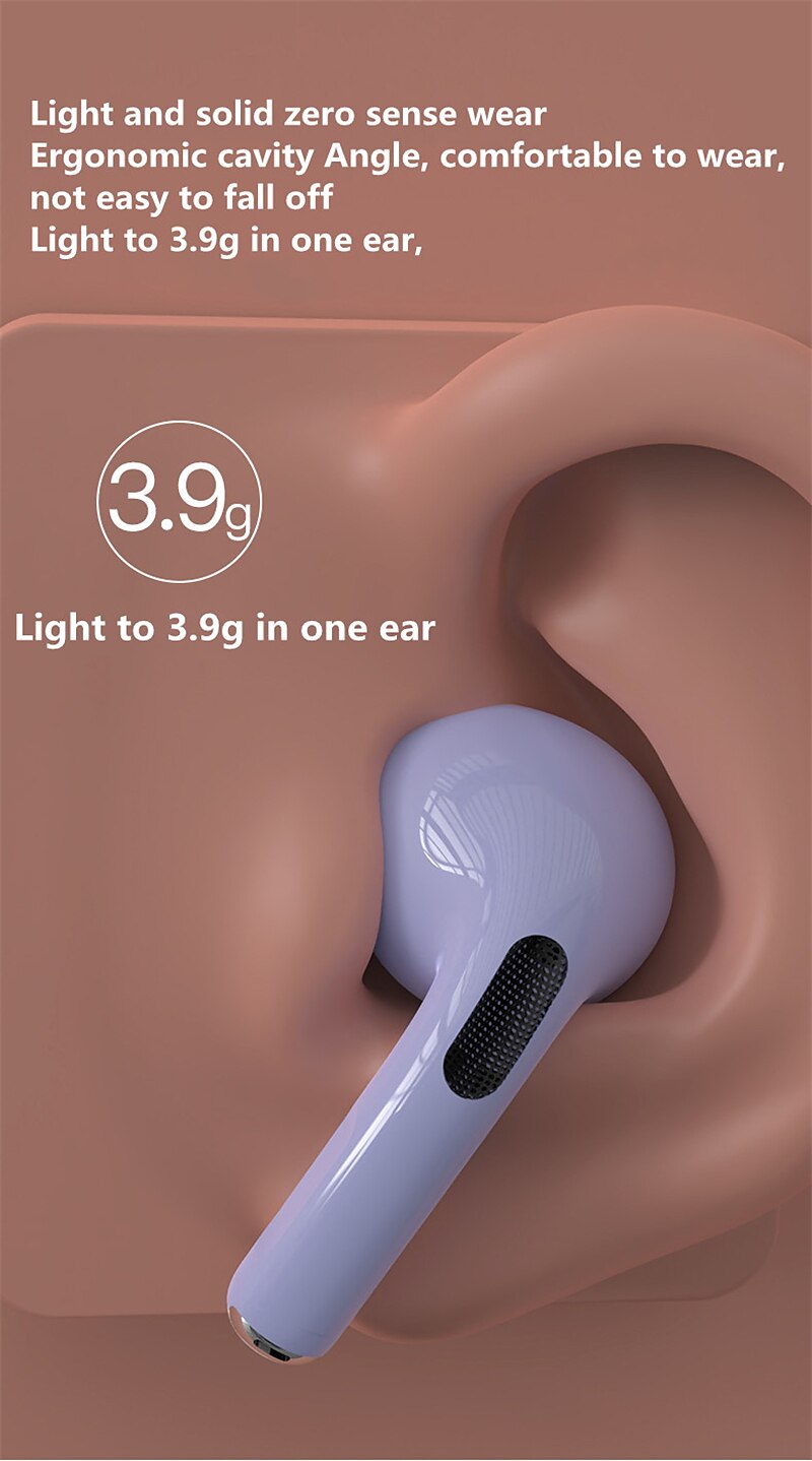 2025年 PRO6 TWSトゥルーワイヤレスヘッドフォン 耳の中 Bluetooth 5.1 ステレオ 充電ボックス付き スマートタッチコントロール のために Apple Samsung Huawei Xiaomi MI ズンバ 日常使用 旅行 携帯電話  コレクション – $13.99 –P8