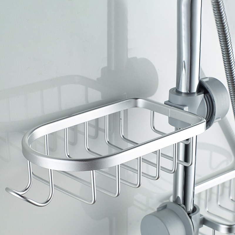 стеллаж для хранения смесителей, органайзер для раковины для мыла, губки, щетки, скруббера, органайзер для раковины, подходит для большинства кухонных смесителей и смесителей для ванной комнаты 2026 - $16.99 –P3