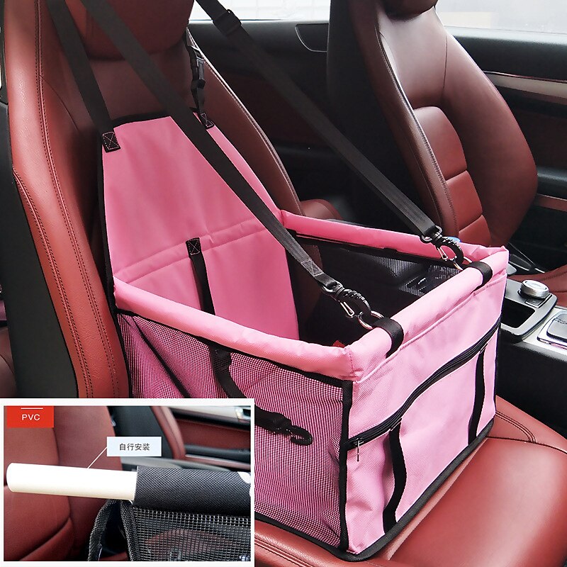 Chat Chien Housse pour Siège de Voiture Etanche Portable Pliable Couleur Pleine Textile Noir Rouge Rose de 2025 ? $49.99 –P8