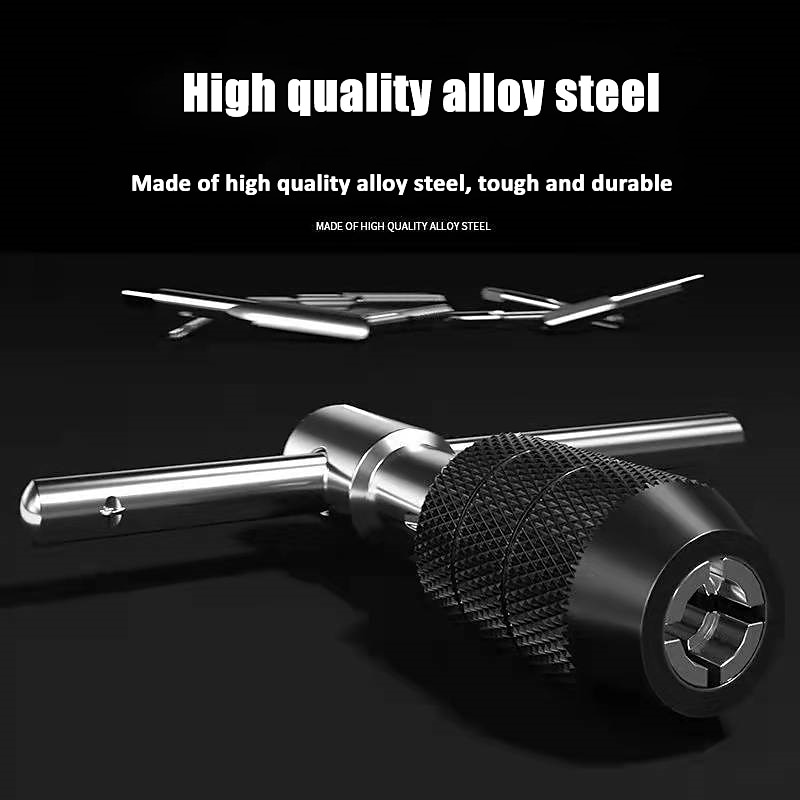 Portable 6pcs T-type Wrench Drill Set Hand Tapping Tools Machine Screw Thread Tap Twist Bit M3/M4/M5/M6/M8 Tap Set DIY Tool 2025 - $7.99 –P6