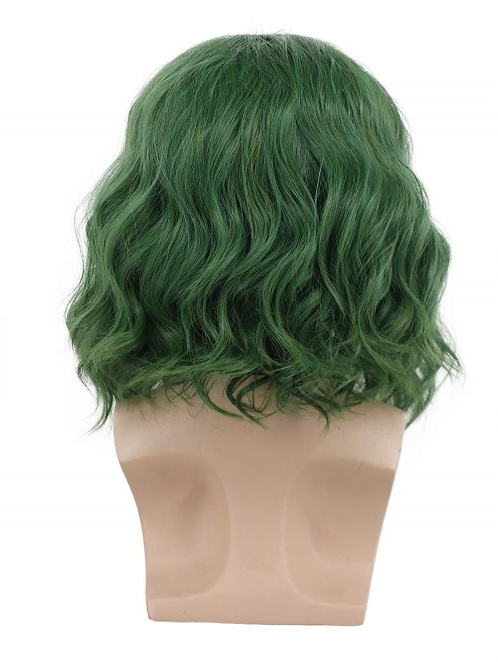 2025年 大人男性用バルドショートボブカールダークグリーンジョーカウィッグ コスプレアニメウィッグ ハロウィンウィッグ セントパトリックデーウィッグ  コレクション – $23.99 –P6