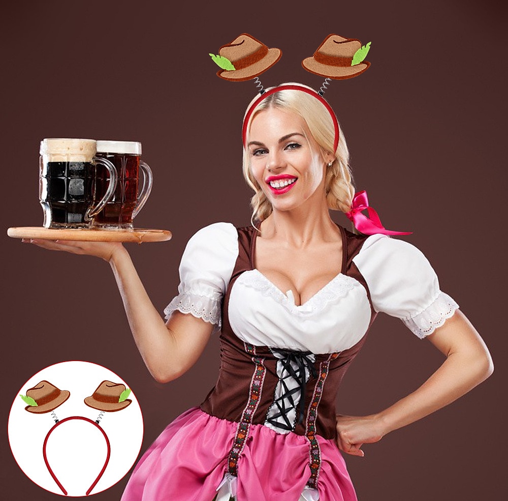 2022 uusi saksalainen oktoberfest koriste otsapanta festivaalijuhla valokuva rekvisiitta olut otsapanta pään solki 2025 - $6.49 –P3
