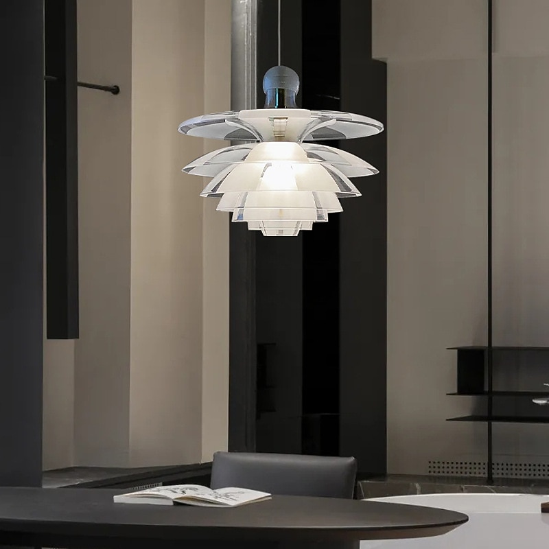 2026年 50cmペンダントランタンデザインペンダントライトアクリル電気メッキモダン220-240v  コレクション – $1344.99 –P2