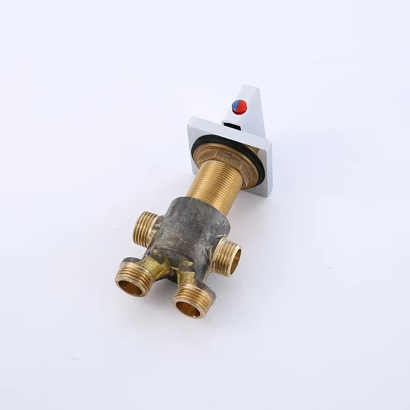 βρύση μπανιέρας κατάστρωμα πολλαπλών οπών τοποθετημένο με χέρι ντους, μπρούτζινη βρύση πλήρωσης μπανιέρας 5 τρύπες 3 λαβή χρωμίου 2025 - $242.99 –P10