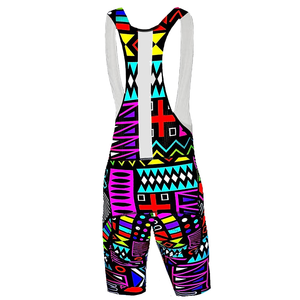 رجالي هندسي شورت ركوب الدراجات شورات الدراجة دراجة هوائية مريلة السراويل قيعان دراجة جبلية دراجة الطريق رياضات 3D وسادة ركوب الدراجات سريع جاف رطوبة فتل أرجواني سباندكس ملابس ملابس ركوب الدراجات 2026 - $28.99 –P3