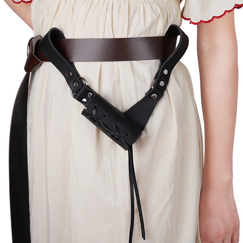 Rétro Vintage Punk & Gothique Médiéval Costume de cosplay Fourreau Porte-Épée Guerrier Chevalier Viking Homme Femmes Celtique Pirate Fantaisie Performance Soirée Scène Adulte Plus d'accessoires de 2025 ? $16.49 –P3