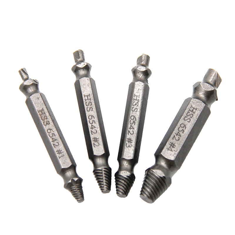 2025年 4 / 5pcs /sethss6542破損したスクリューエクストラクタドリルビット剥がれた壊れたスクリューボルトエクストラクタリムーバー簡単に解体ツールを取り出す  コレクション – $12.99 –P13