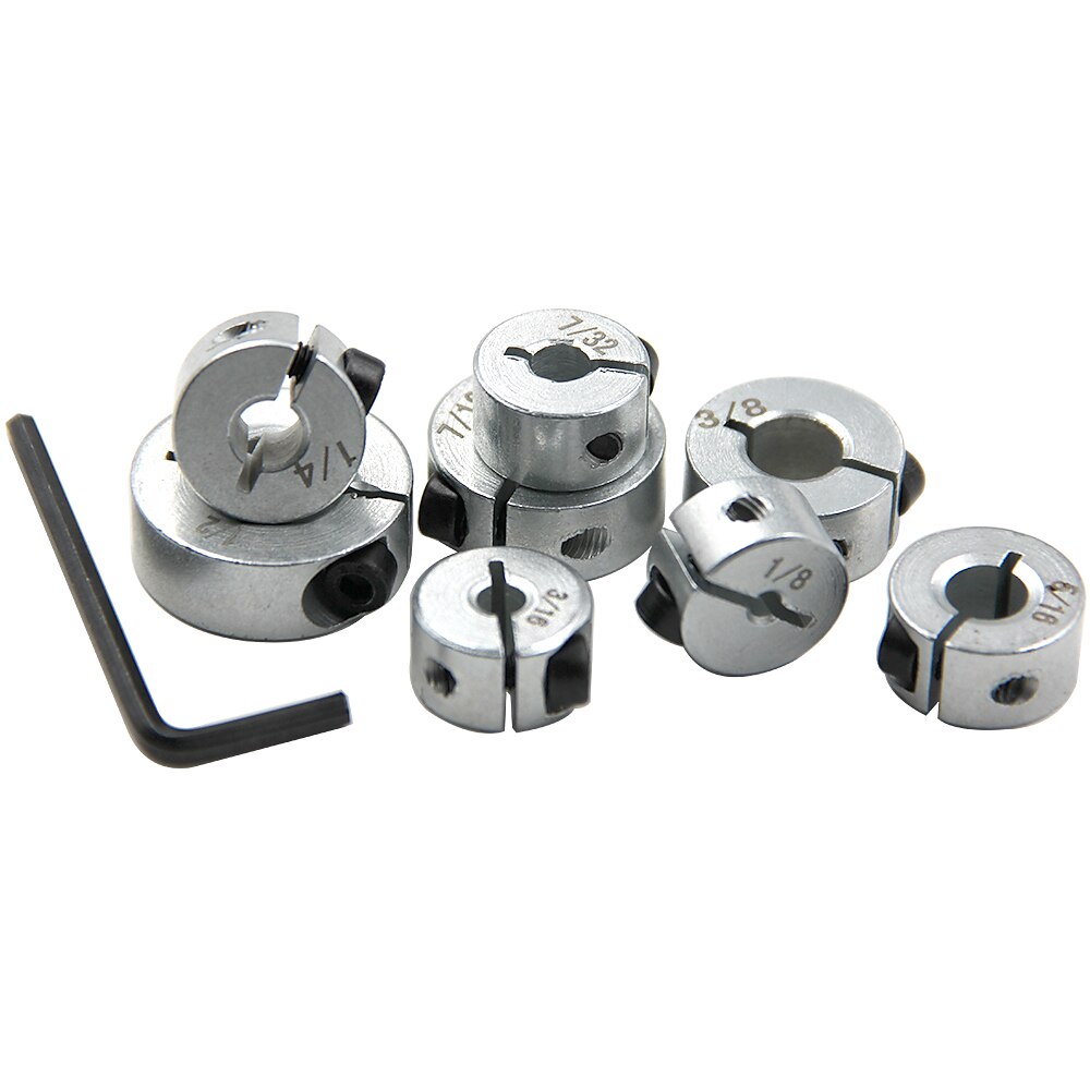 8pcs Open Type Axis Fixed Ring Bearing Sleeve Limit Locking Shaft Positioning Ring Clamping Tool With Wrench 2025 - $17.99 –P2