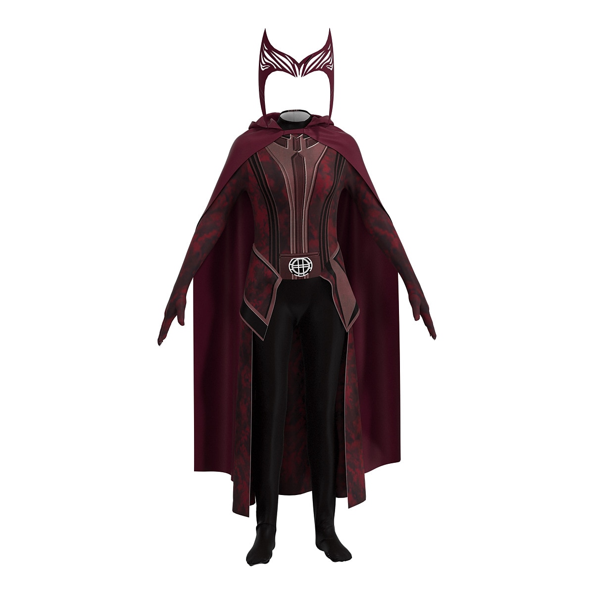 Scarlet Witch Wanda Django Maximoff Outfits Gemaskerd Bal Cosplay Kostuum feest Film cosplay for Dames Volwassenen Maskerade Vrijgezellenfeest 2025 - $65.99 –P10