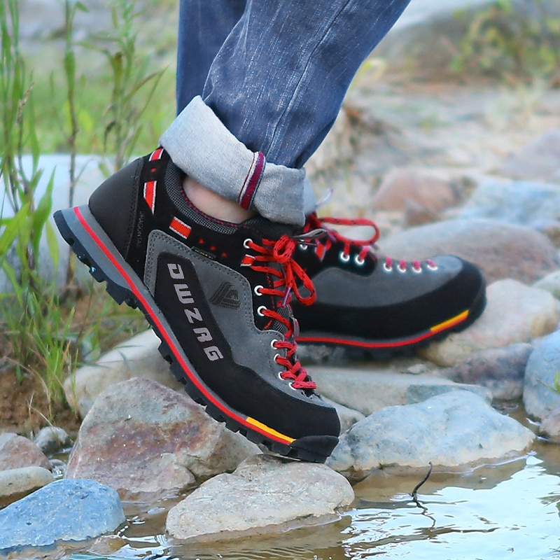 Men's Waterproof Hiking Shoes - Durable Outdoor Trekking Sneakers with Non-Slip Sole 2025 - $79.99 –P14