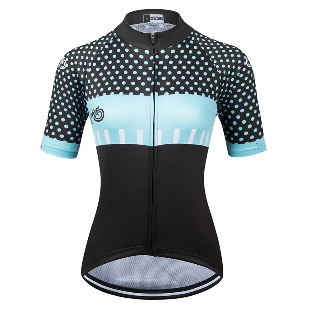 Mulheres Camisa para Ciclismo Manga Curta Moto Camisa / Roupas Para Esporte Blusas com 3 bolsos traseiros Ciclismo de Montanha Ciclismo de Estrada Respirável Secagem Rápida Pavio Humido Tiras de 2025 por $28.99 –P1