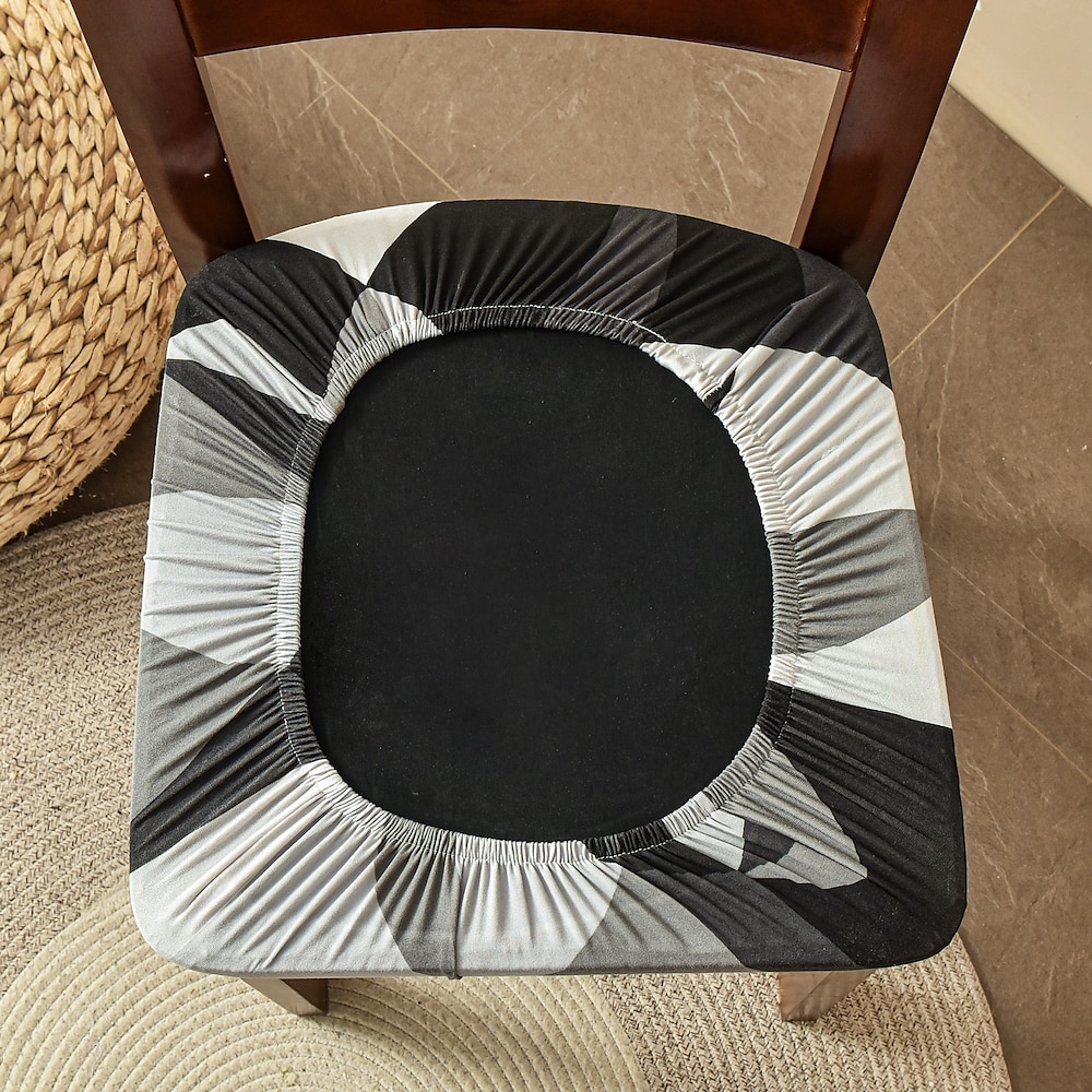 Dining Chair Seat Covers Stretch Printed Chair Seat Covers Set of 2 Removable Washable Upholstered Chair Seat Protector Cushion Slipcovers for Kitchen Office 2025 - $10.99 –P8