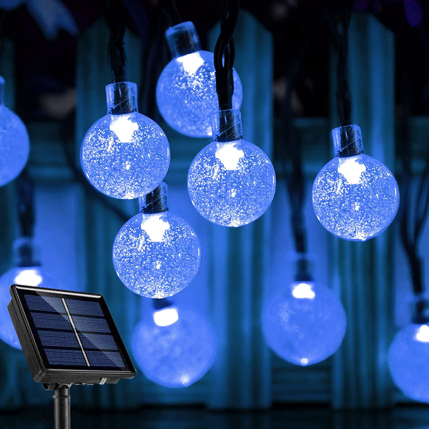 Solar String Lights LED Outdoor Lights 6.5m 30 LEDs Set Mounting Bracket Warm White Wedding Party Holiday Patio Garden 3V 2025 - $25.99 –P5