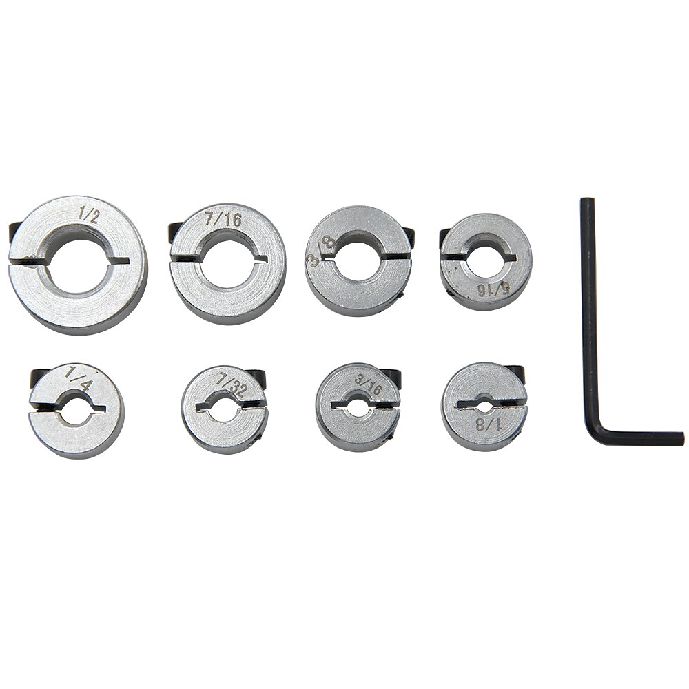 8pcs Open Type Axis Fixed Ring Bearing Sleeve Limit Locking Shaft Positioning Ring Clamping Tool With Wrench 2025 - $17.99 –P7