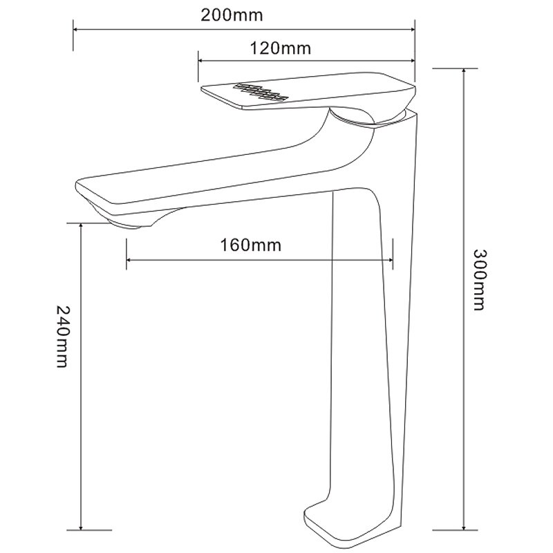 rubinetto del lavandino del bagno, rubinetti da bagno monoforo monocomando in ottone stereoscopico con interruttore caldo e freddo del 2025 a $142.85 –P13