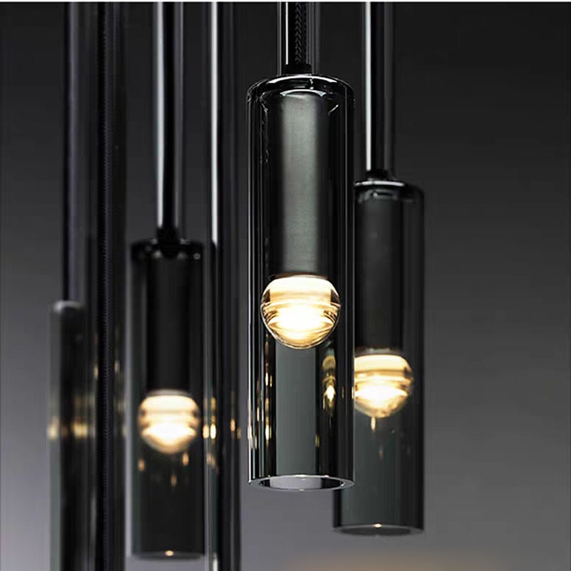 10 cm lampa wisząca led design linii geometryczne kształty metal styl vintage nowoczesny styl klasyczny nowoczesny styl nordycki 85-265v 2025 - $107.99 –P1