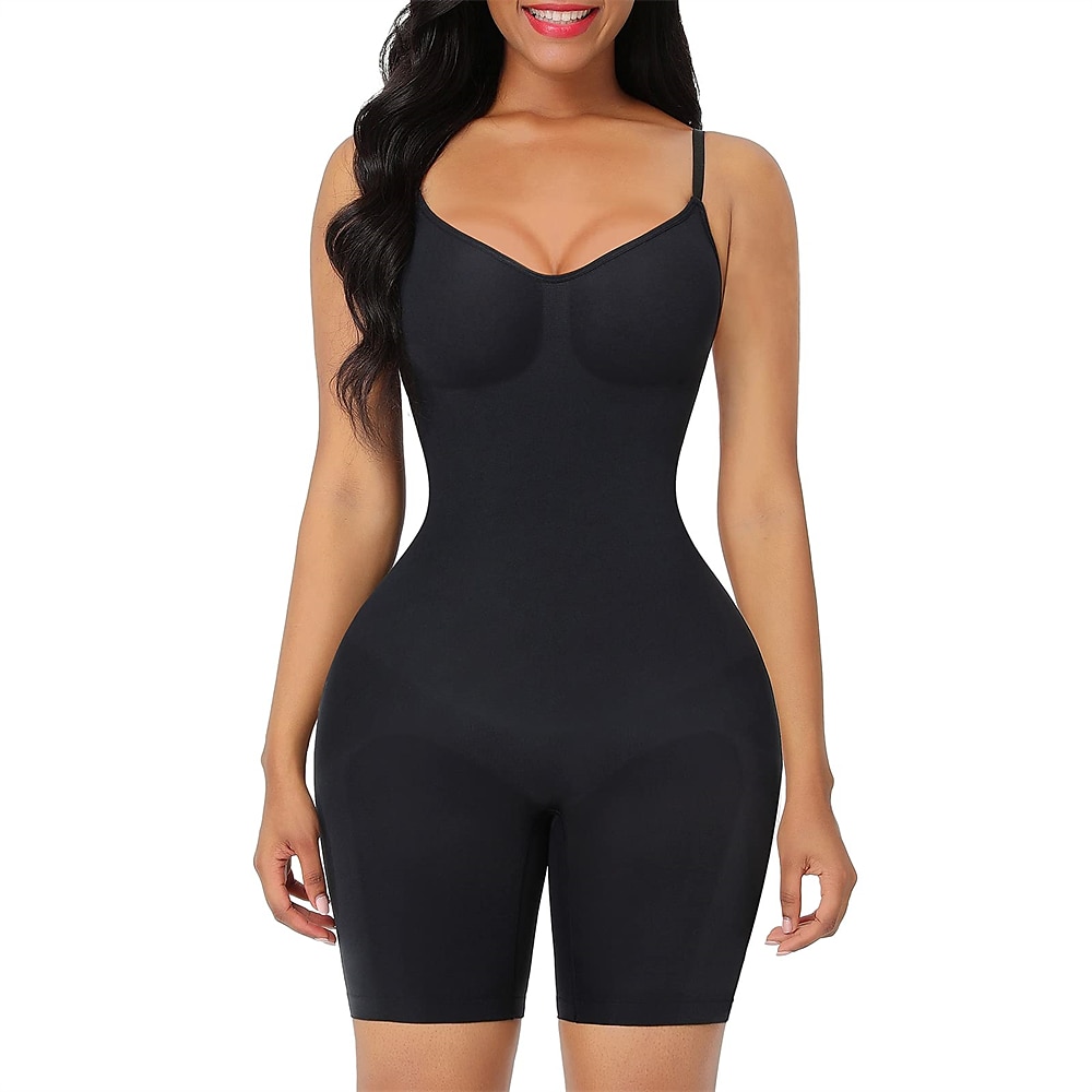 Fajas Colombians Plus Size Shapewear Bodysuit for Women Tummy Control Body  Shaper Waist Trainer Butt Lifter Bodysuit (Color : Skin, Size : 5X-Large)