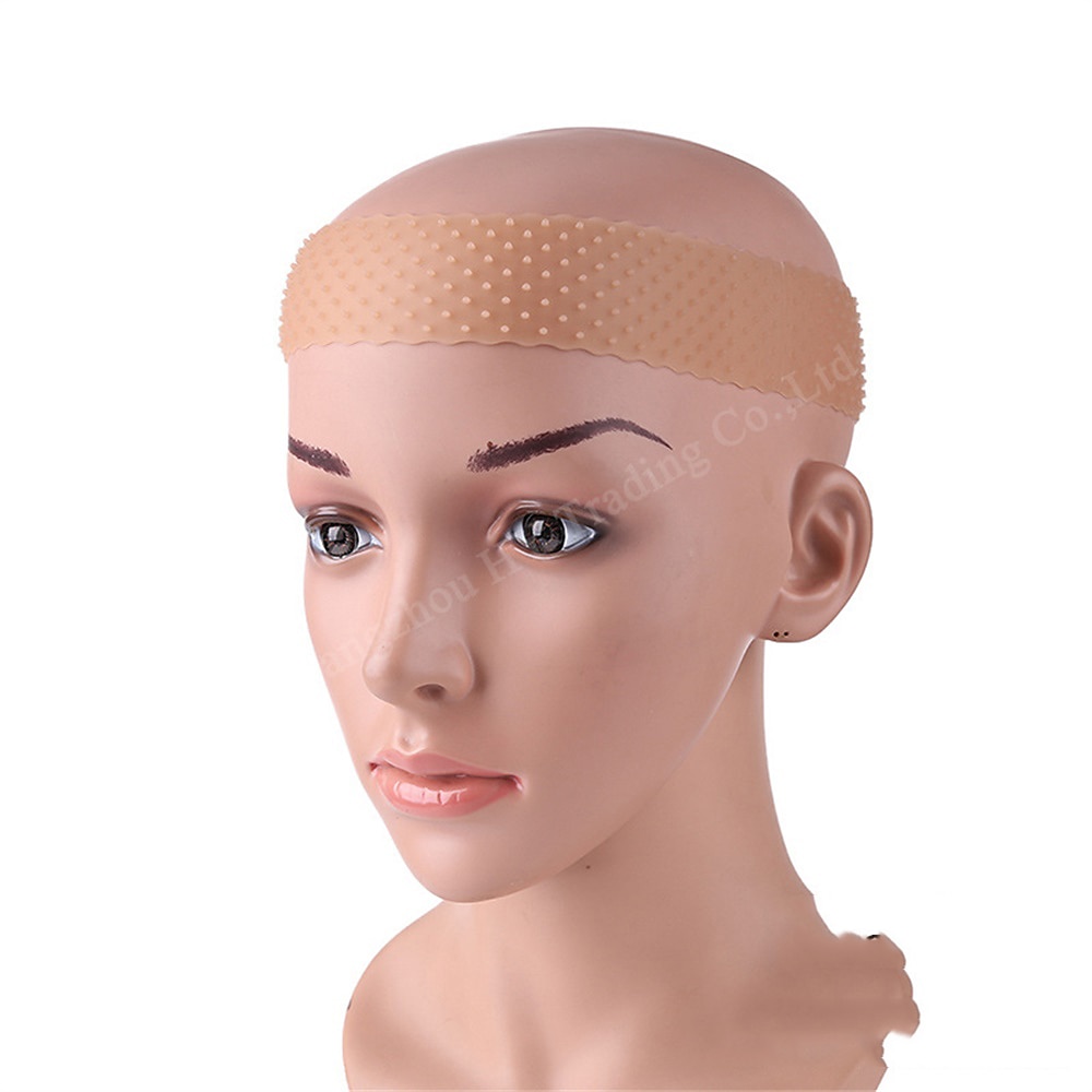 perruque en silicone bandeau perruque en silicone transparent bandes de cheveux bandeau en silicone antidérapant avec capuchon net de perruque et brosse de bord pour les femmes unisexe de 2025 ? $10.99 –P7