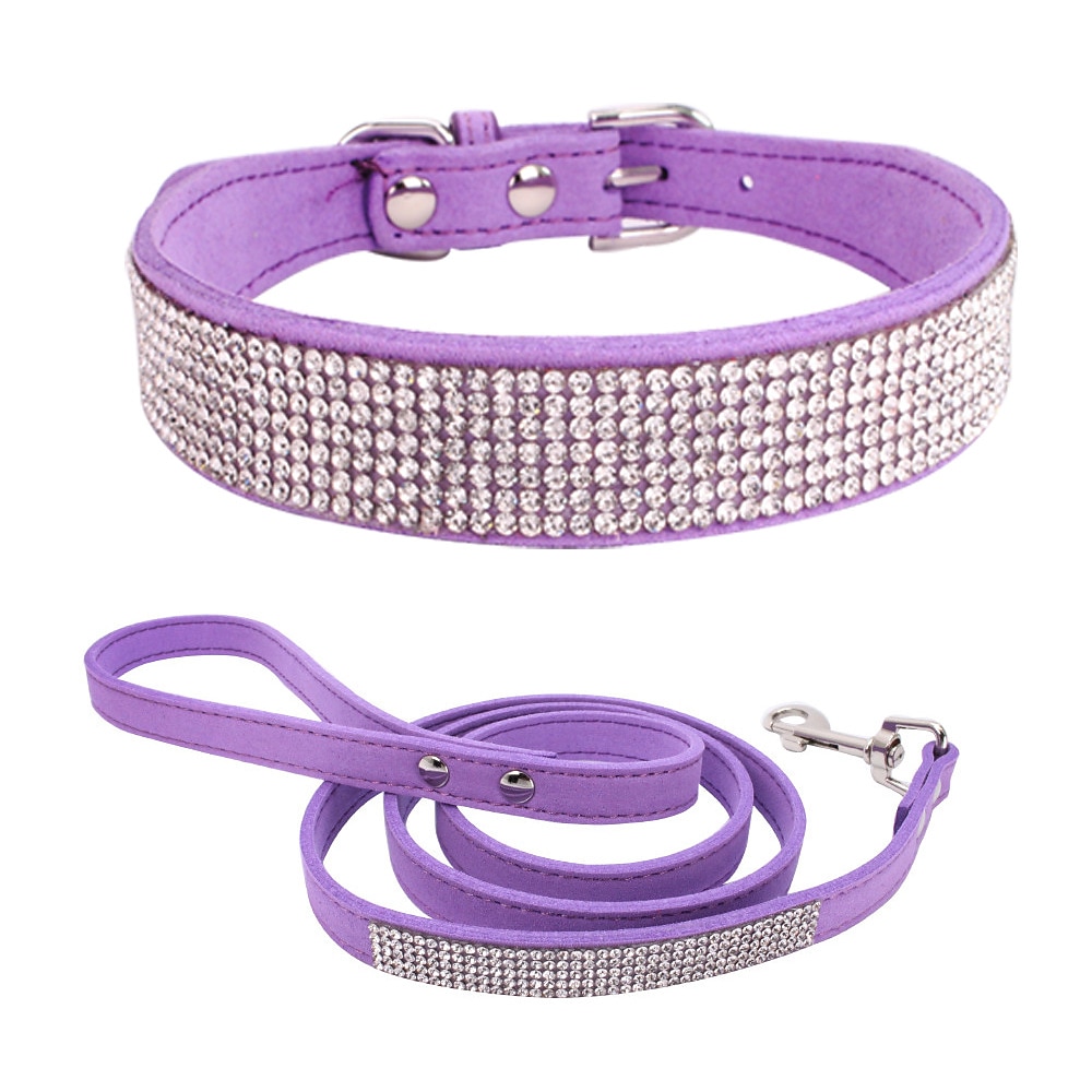 collare per cani collare per cani con strass lettering targhetta collare per cani anti-perso rimovibile fiore gatto sciarpa del 2025 a $98.99 –P3