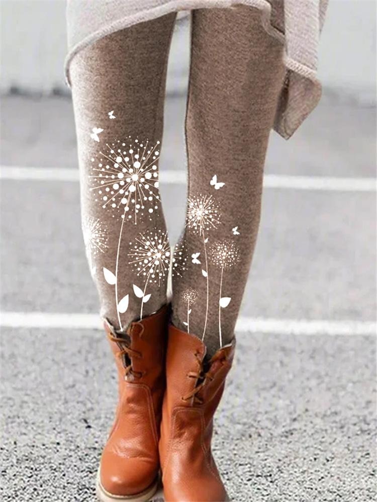 Mulheres Normal calças justas Leggings Moda Designer Collants Comprimento total Cintura Média Gato dandelion Imprimir Compressão abdominal Butt Lift Conforto Micro-Elástica dia das Bruxas Casual de 2025 por $18.99 –P2