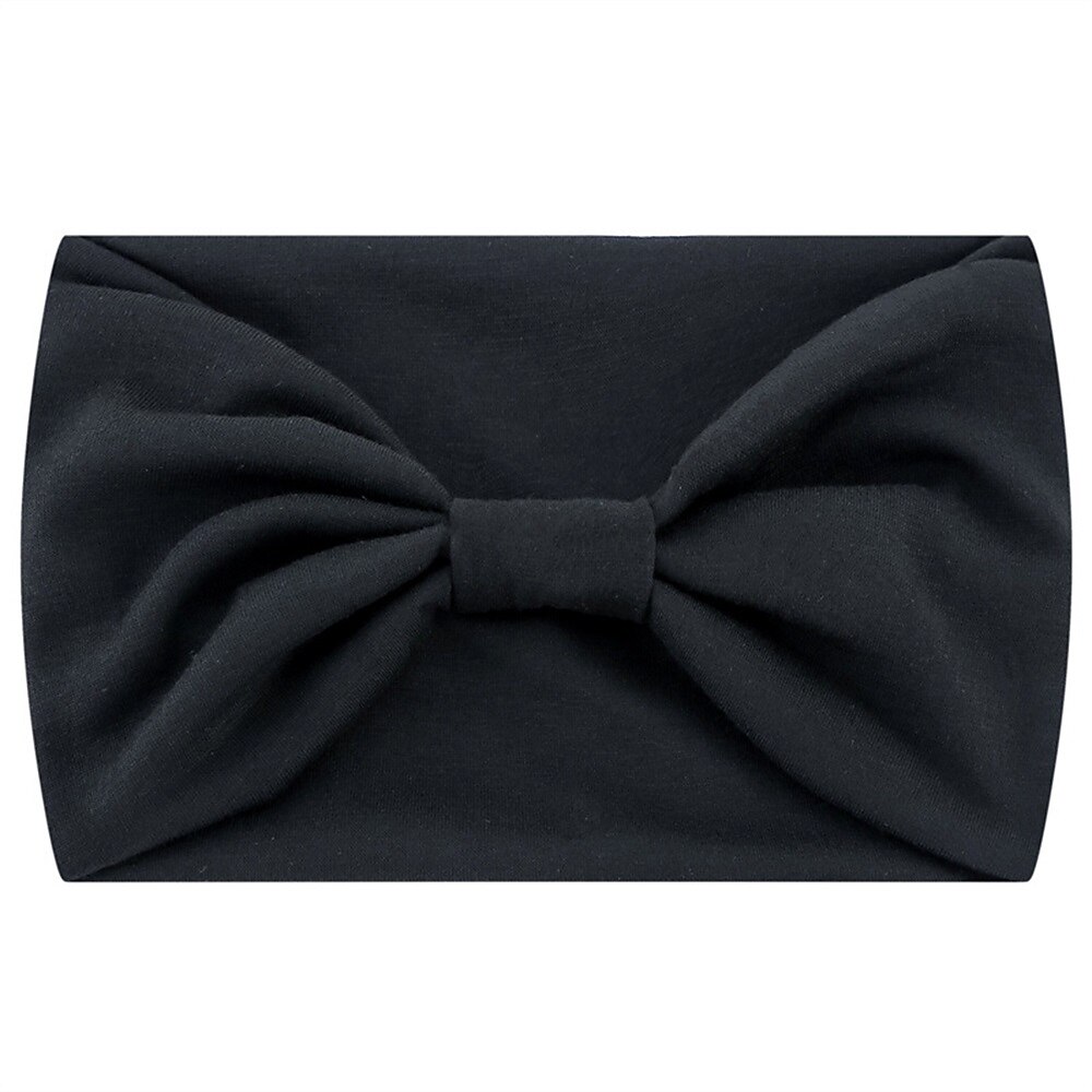 1PC African Headbands Knotted Hairbands Black Yoga Sport Head Wraps Wide Elastic Head Scarf for Women and Girls 2025 - $6.99 –P4
