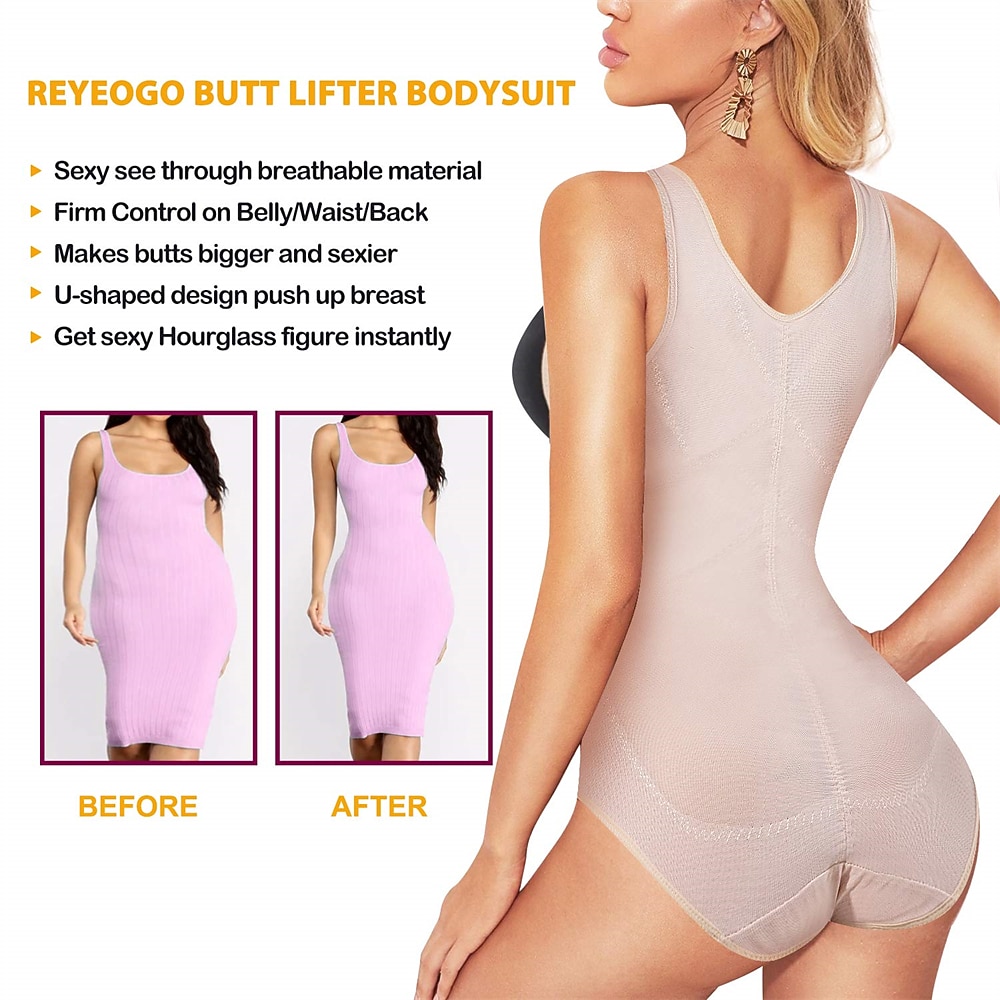 Shapewear Bodysuit for Women Tummy Control Butt Lifter Panty Hi-Waist Trainer Stomach Body Shaper Slimming Girdles 2026 - $21.99 –P6