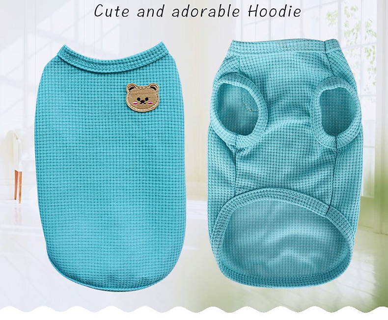 Dog Cat Sweatshirt Vest Fashion Cute Soft Washable Comfortable Outdoor Casual Daily Dog Clothing for Bichon Frise Pomeranian Baby Pet Papillon Small 2026 - $15.49 –P3