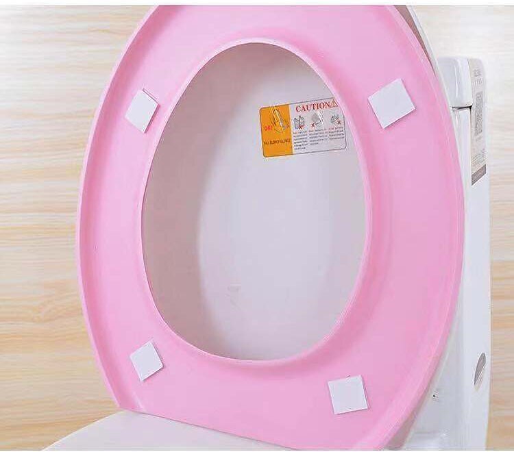 vanntett mykt toalettsetetrekk baderom vaskbart nærkrakkmatte pute pute o-form u-form toalettsete bidet toaletttrekk tilbehør 2025 - $12.99 –P1